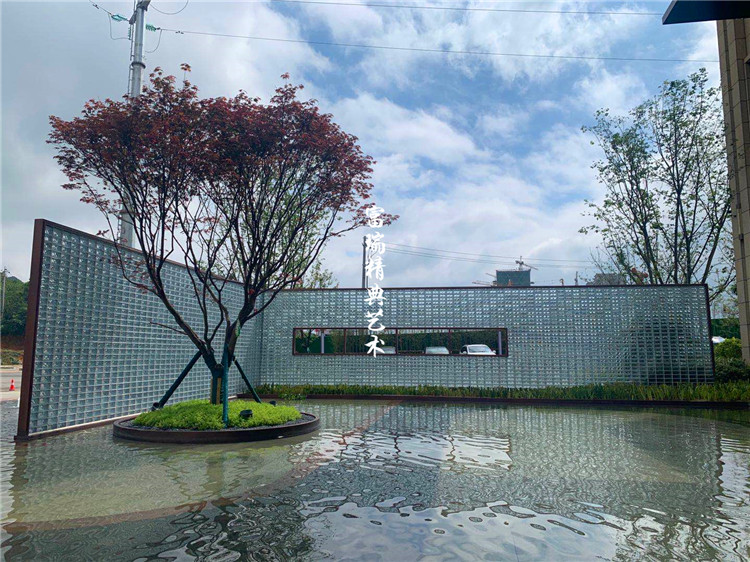 玻璃砖景墙